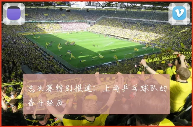 总决赛特别报道：上海乒乓球队的奋斗经历