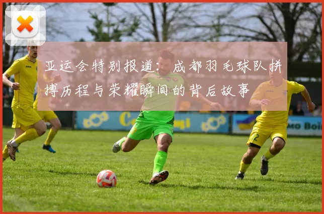 亚运会特别报道：成都羽毛球队拼搏历程与荣耀瞬间的背后故事